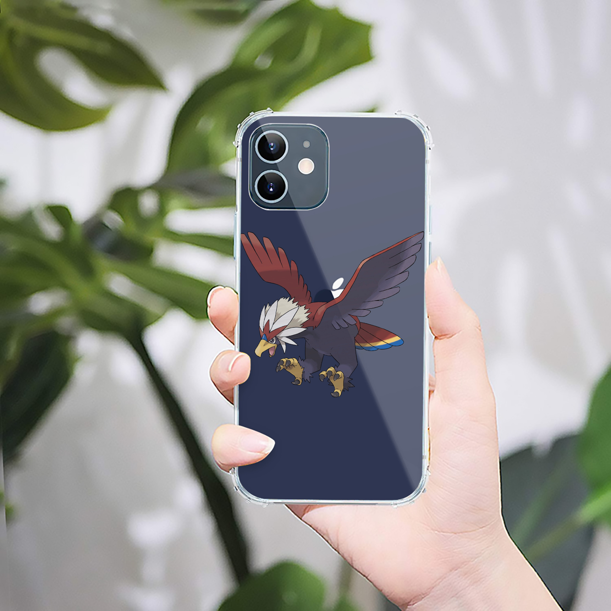 （画像用） ポケットモンスター Pokémon 【iPhone 12シリーズ対応】透明スマホケース（クリアソフトケース）